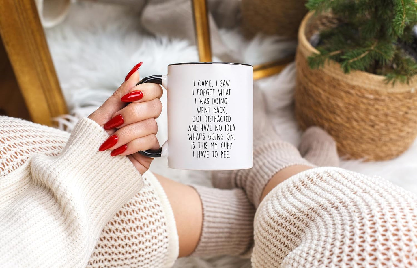 I Came I Saw I Forgot What I Was Doing Coffee Mug