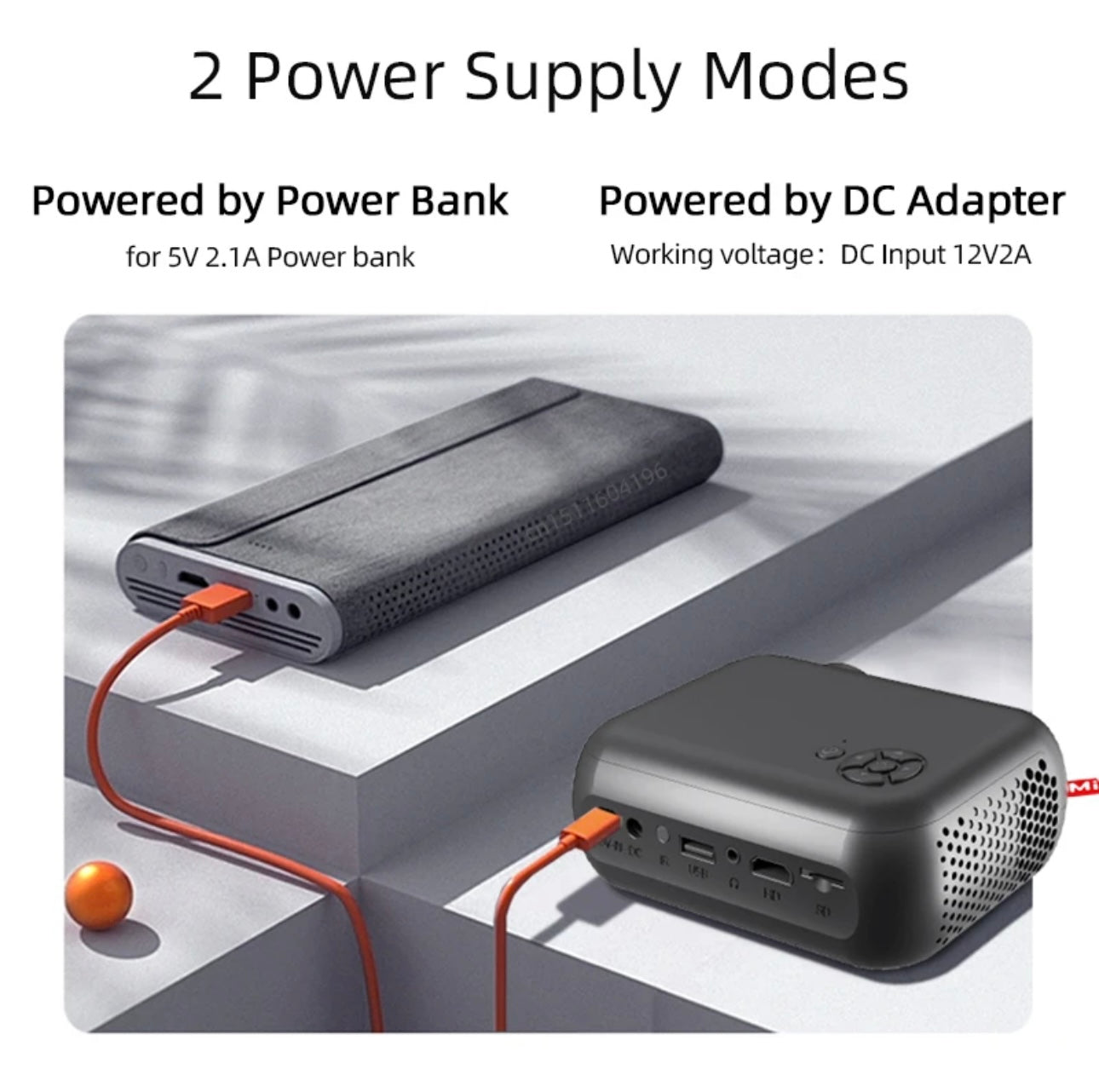Mini car projector