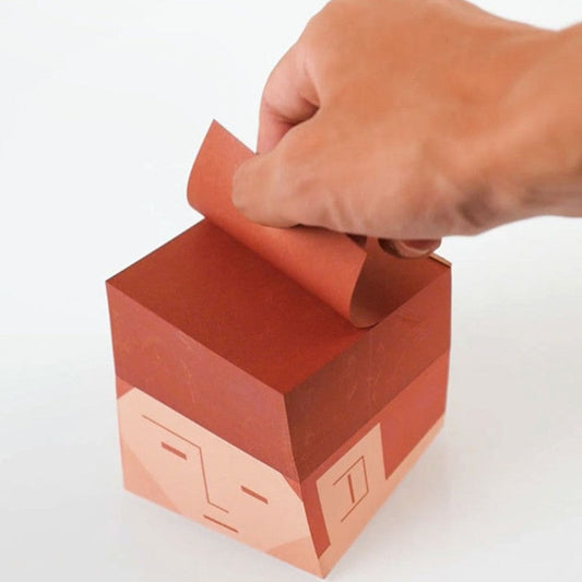 Balding sticky notes