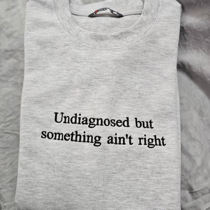 Undiagnosed Embroidered Sweatshirt (Unisex)