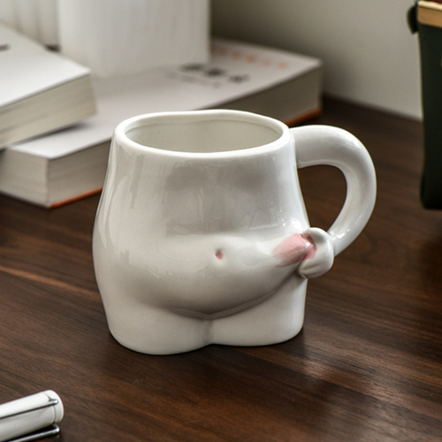 Pinch Belly Ceramic Mug