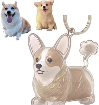 Pup Capsule Keychain