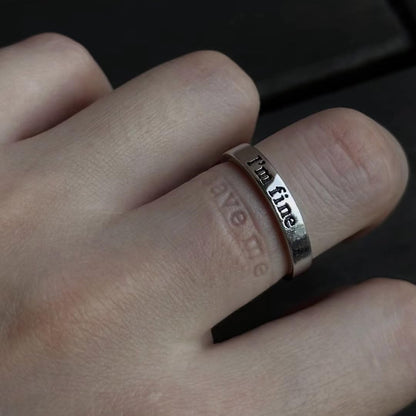 I’m fine ring