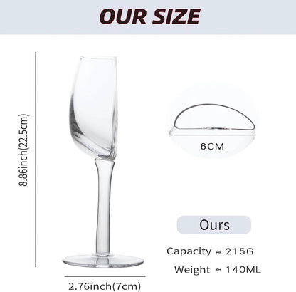 Half Crystal Wine Glass