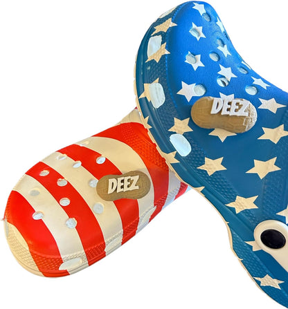 Deez Nuts Clog Charms