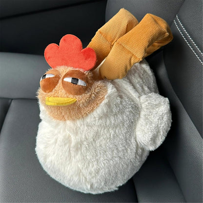 Funny Cartoon Chicken Plush Handbag