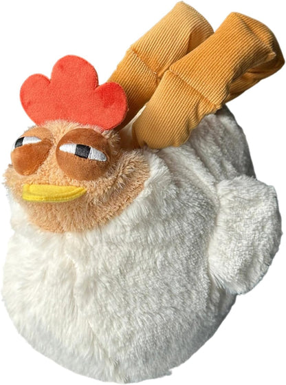 Funny Cartoon Chicken Plush Handbag