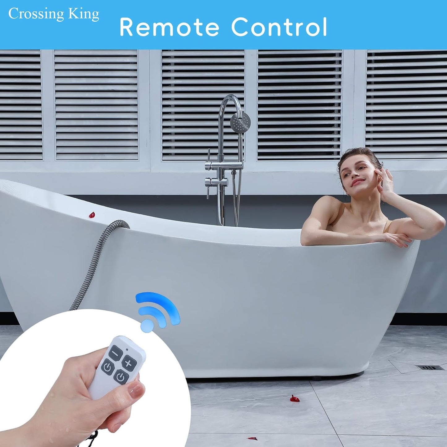 Bath Spa Massage Mat: Portable Bubble Bath Machine for Tub