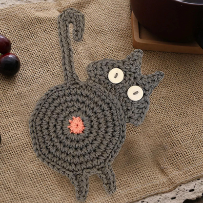 Cat Butt Coaster