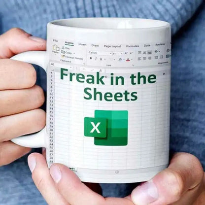 Spreadsheet guru mug