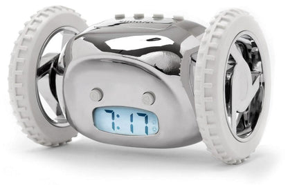 Rolling alarm clock