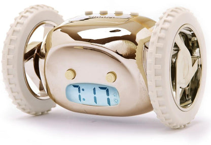 Rolling alarm clock