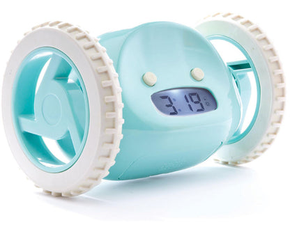 Rolling alarm clock