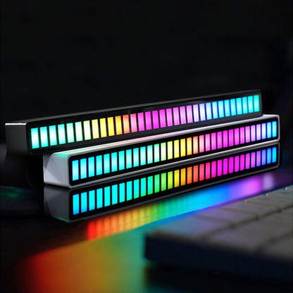 Voice-Activated Music Sync Atmosphere RGB LED Light Bar