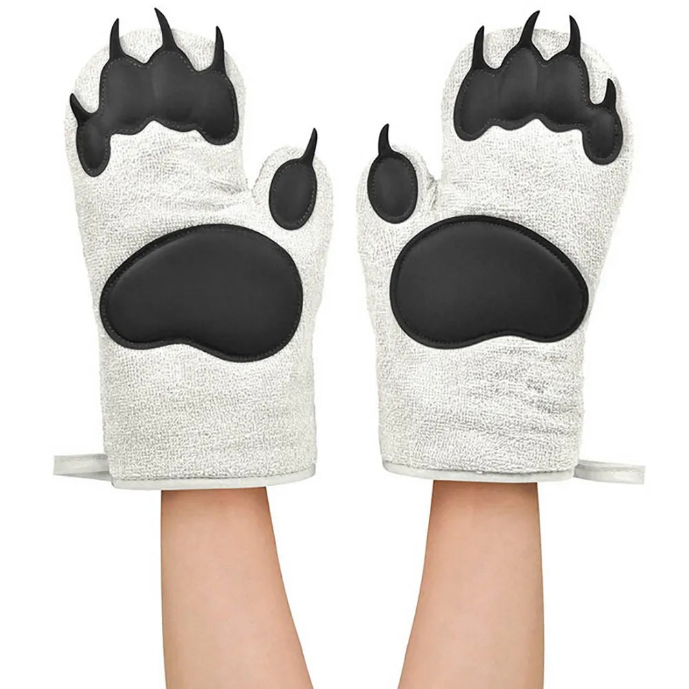 Paw kitchen mitts