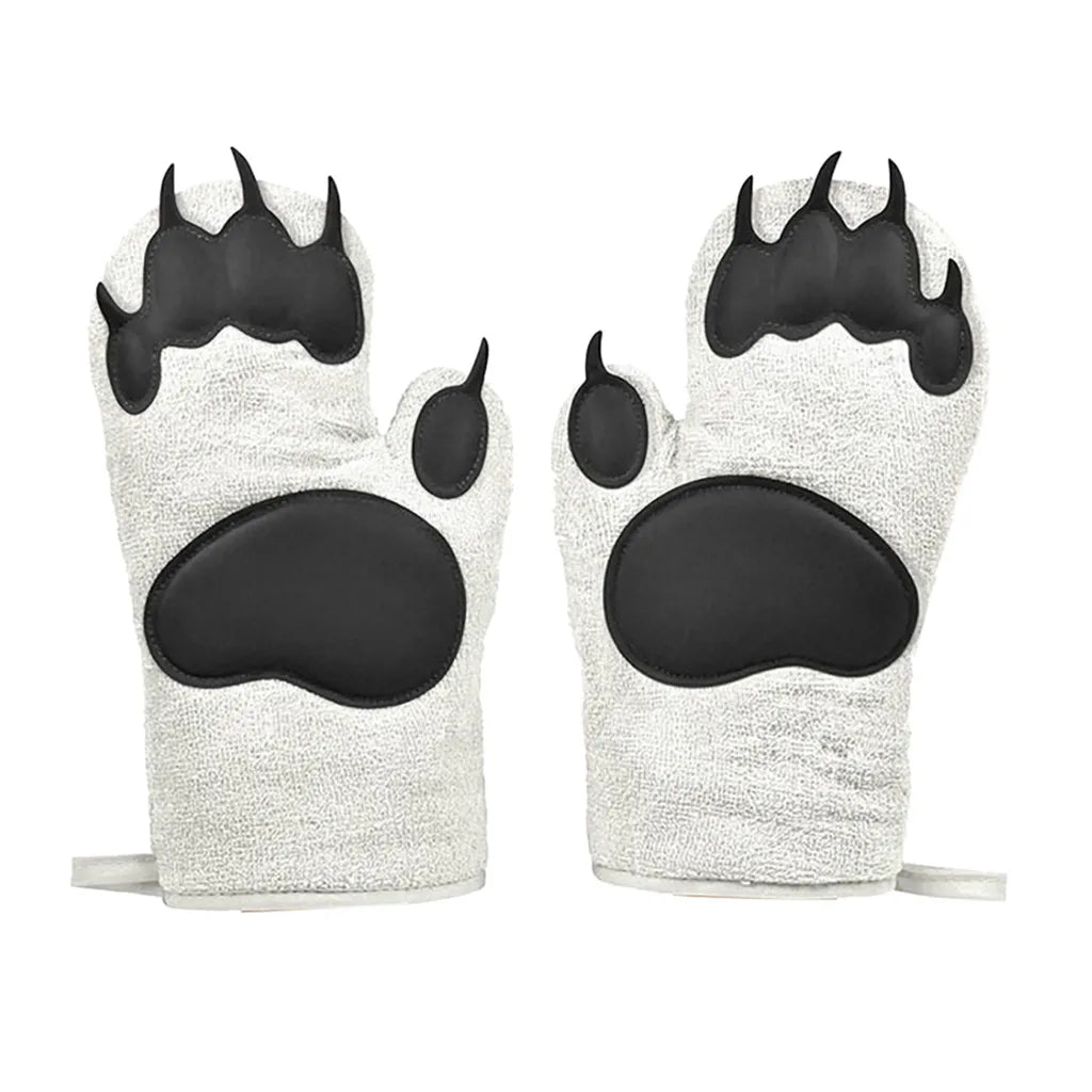 Paw kitchen mitts