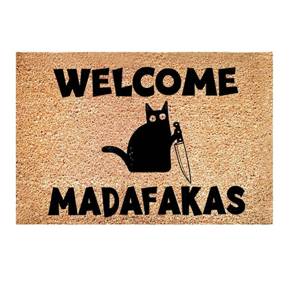 Welcome Madafakas Doormat