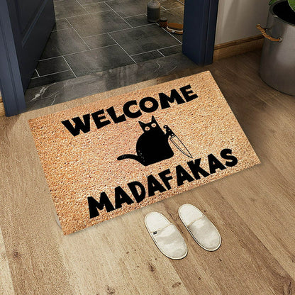 Welcome Madafakas Doormat