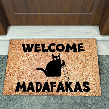 Welcome Madafakas Doormat