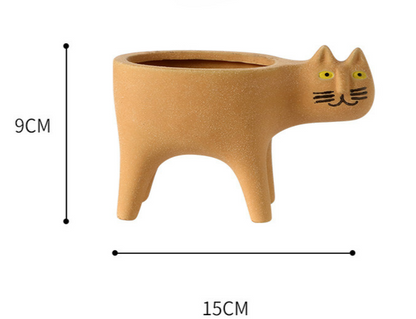 Cat Planter Pot