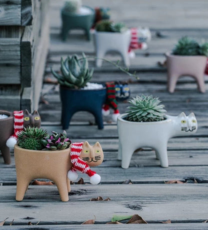 Cat Planter Pot