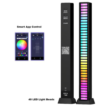 Voice-Activated Music Sync Atmosphere RGB LED Light Bar