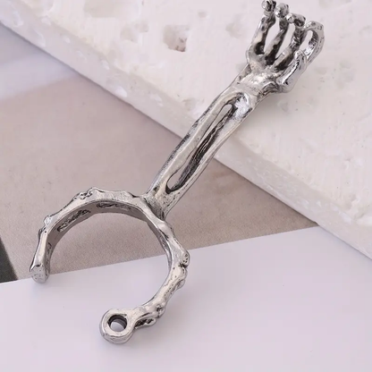 Hand Bone Cigarette Holder Ring