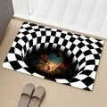 Scary 3D doormat