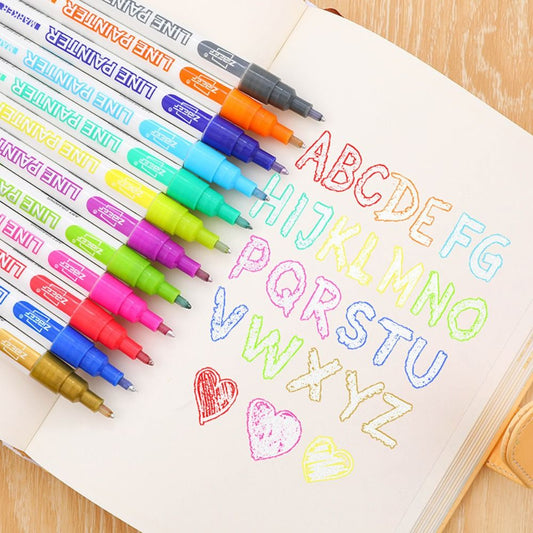 Outline Marker Set (12 colors)™