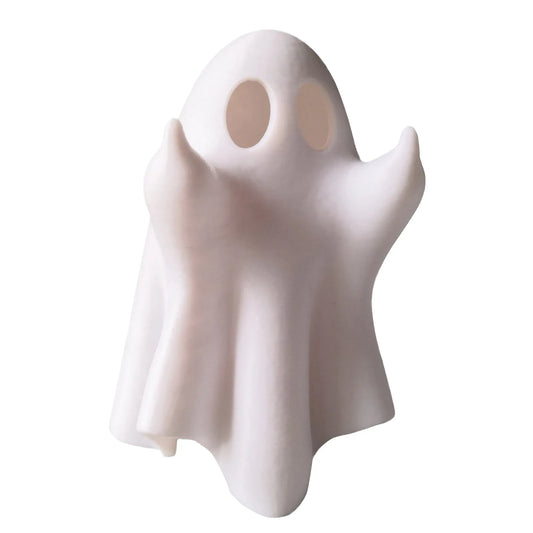 Ghost Figurine Light Up Ghost Vintage Decoration Resin Luminou Ghost Table Decor Middle Finger Ghost Statue Decor For Home Party