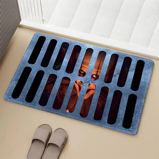 Scary 3D doormat