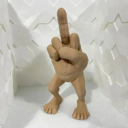 Middle Finger Figure With Legs