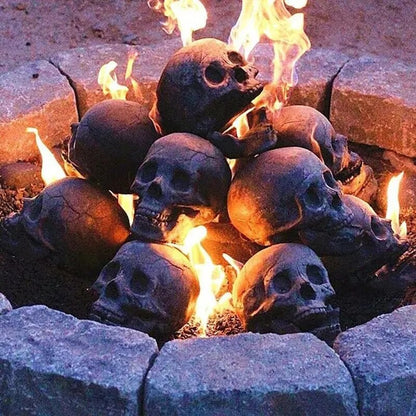 GhoulGlow Fire Skulls