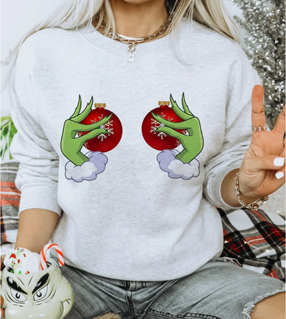 Grinch Funny Christmas Sweatshirt