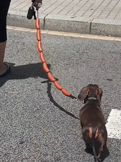 Dog String of Large Sausage Leash