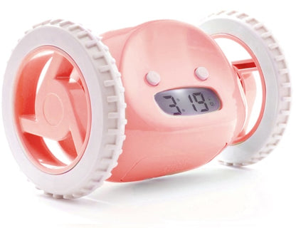 Rolling alarm clock