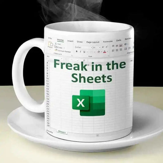 Spreadsheet guru mug