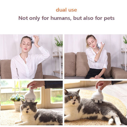 Electric Head Massager For Pets and Humans