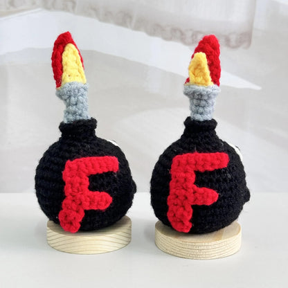 Crochet F-Bomb With Base (Buy 2 Get 1 FREE)