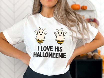 Spooky Couple Halloween Shirts