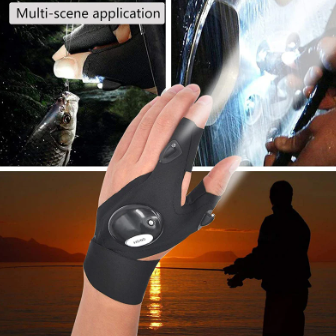 LED Flashlight Gloves