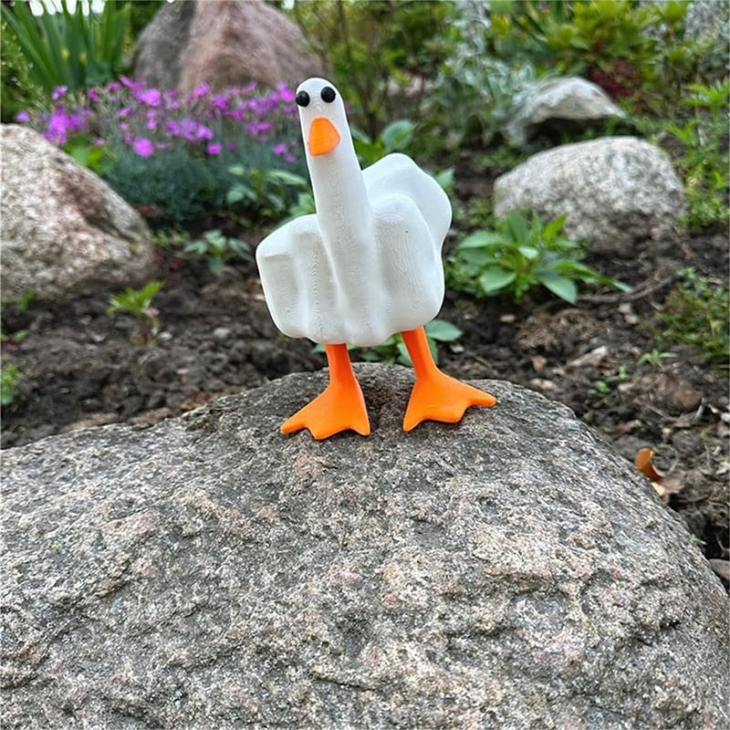 Middle Finger Duck